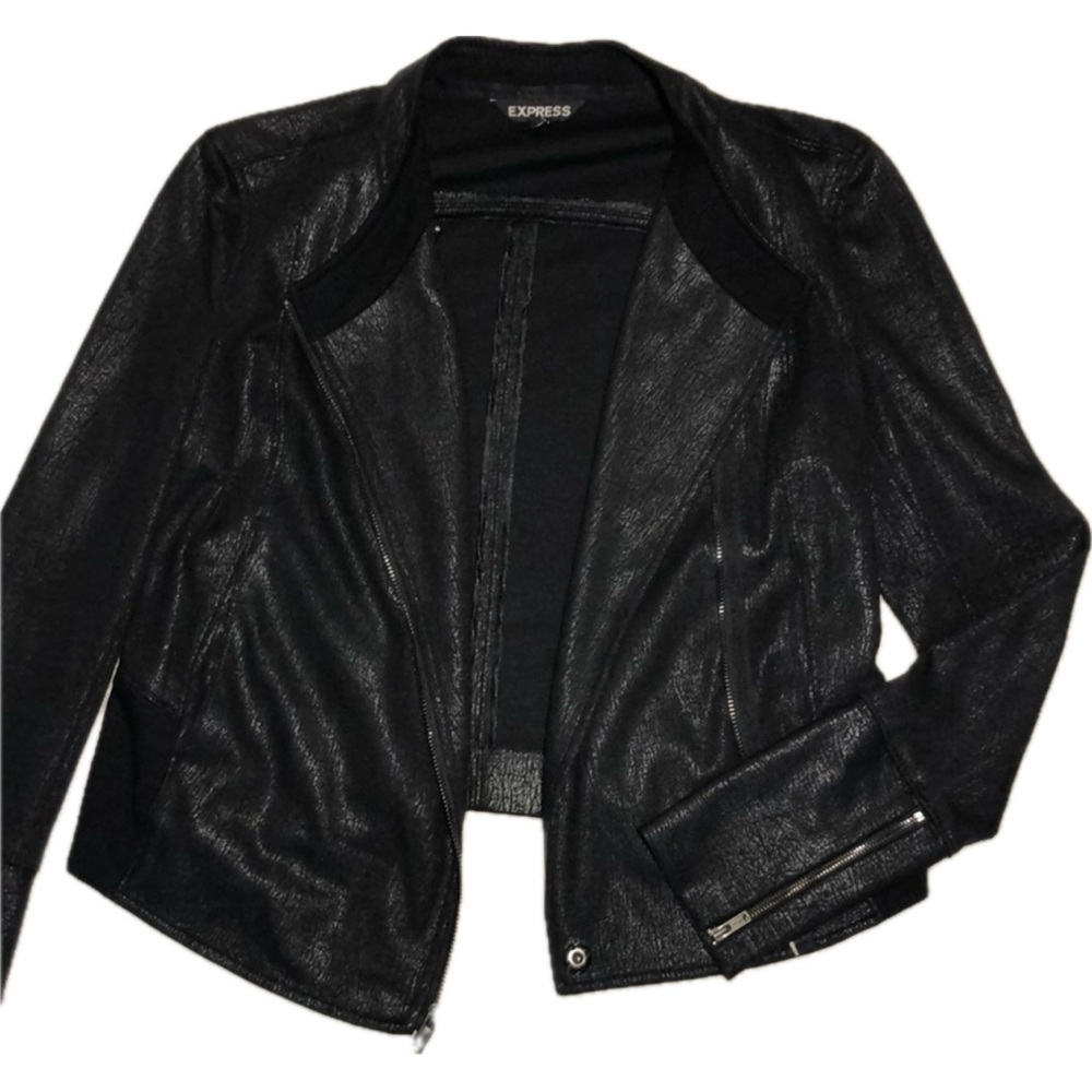Express Faux Leather Jacket‎